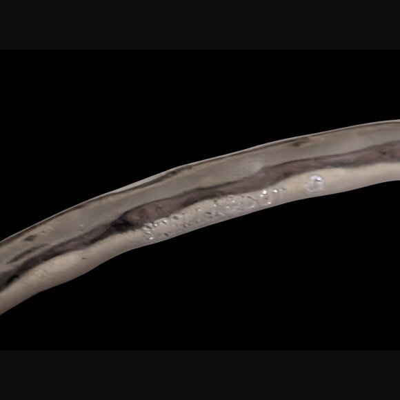 Stella & Dot Joyful OSFM Silver Tone Bar Multi Colored Bead Bracelet Stretch - Picture 4 of 10